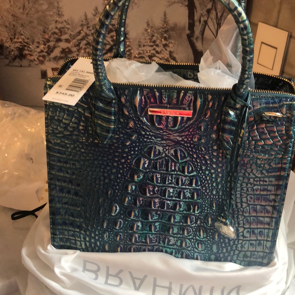 NWT brahmin Caroline in dragon with three eyes !